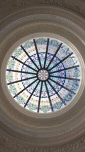 Stained Glass Dome in a Luxury Villa Photo No.1