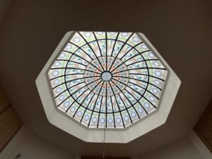 Custom Stained Glass Dome Design