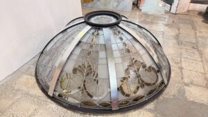 Stained Glass Dome in Golpayegan Photo No.3