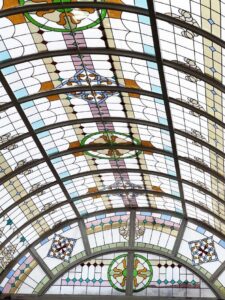 Stained Glass Skylight, Farvardin Passage